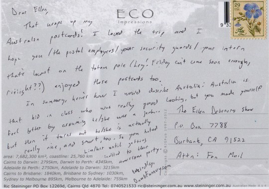 Australia Ellen DeGeneres