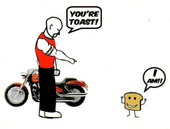 Ellen DeGeneres toast