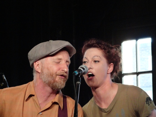 SxSW 2013 Singers - Billy Bragg and Amanda Palmer