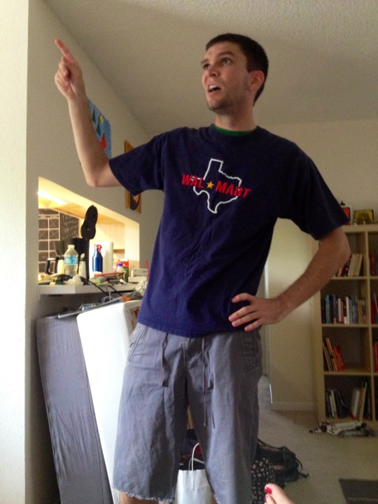 I'm pointing to all the great savings?