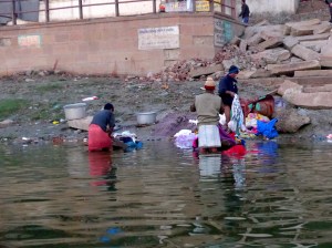 Ganges clothes washing