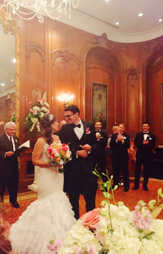 January - I got HITCHED!