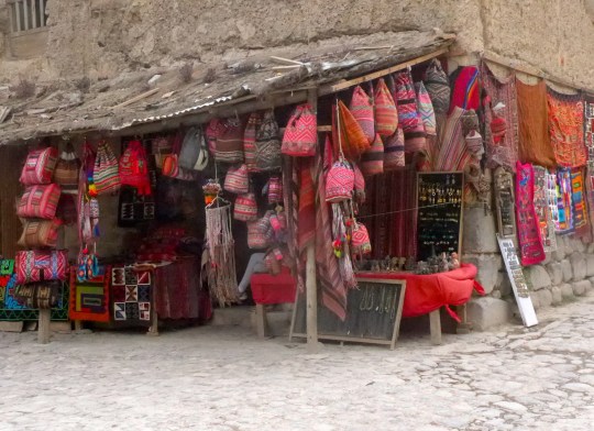 A lovely shop in Ollantaytambo.